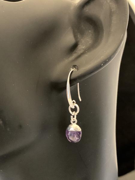 Amethyst earrings picture