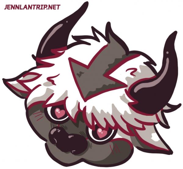 Air Bison Sticker