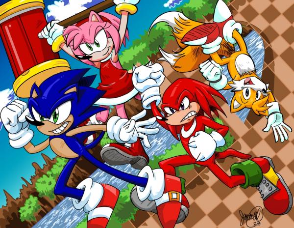 Sonic the Hedgehog Print picture