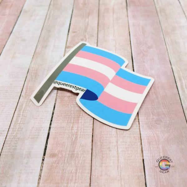 Transgender Flag Sticker picture