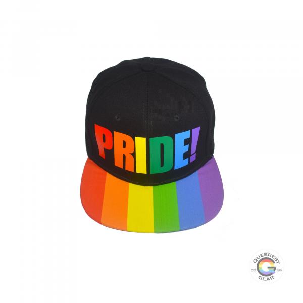 Pride Rainbow Snapback Hat picture