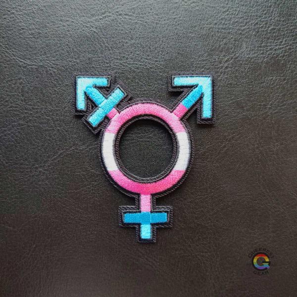 Transgender Iron-On Patch picture