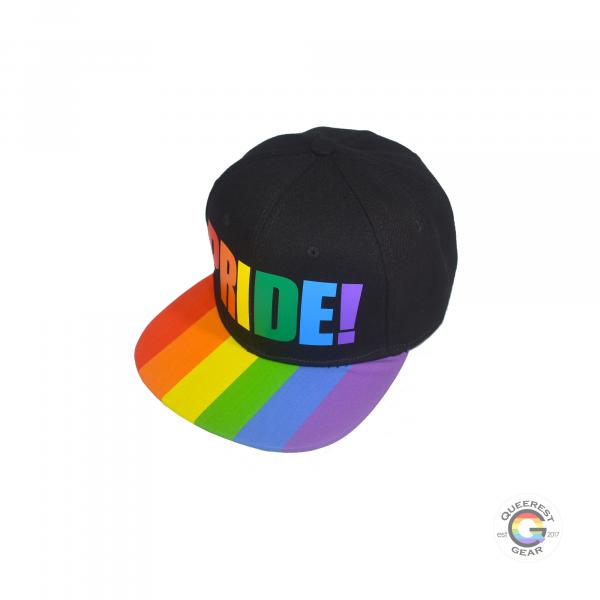 Pride Rainbow Snapback Hat picture