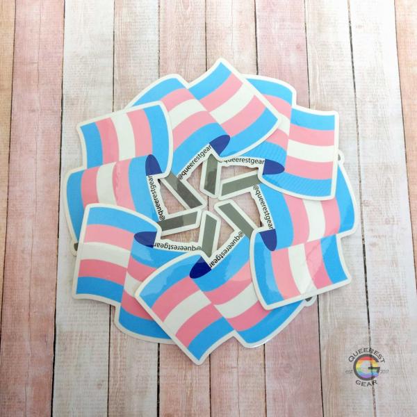 Transgender Flag Sticker picture