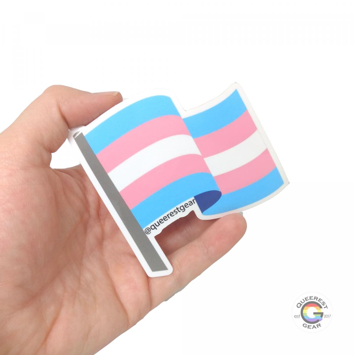Transgender Flag Sticker picture