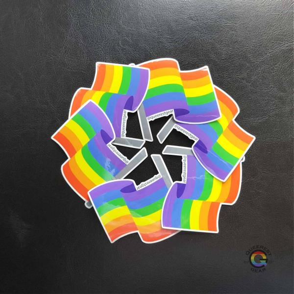 Rainbow Flag Sticker picture