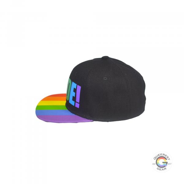 Pride Rainbow Snapback Hat picture