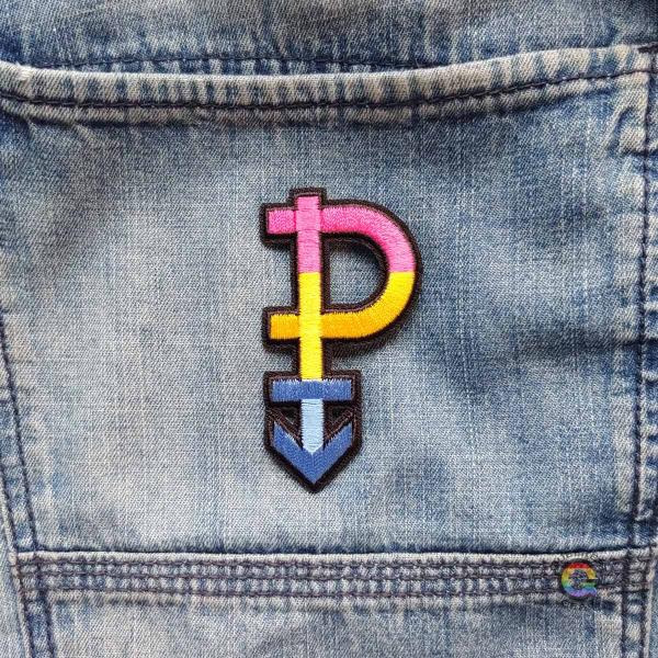 Pansexual Iron-On Patch picture