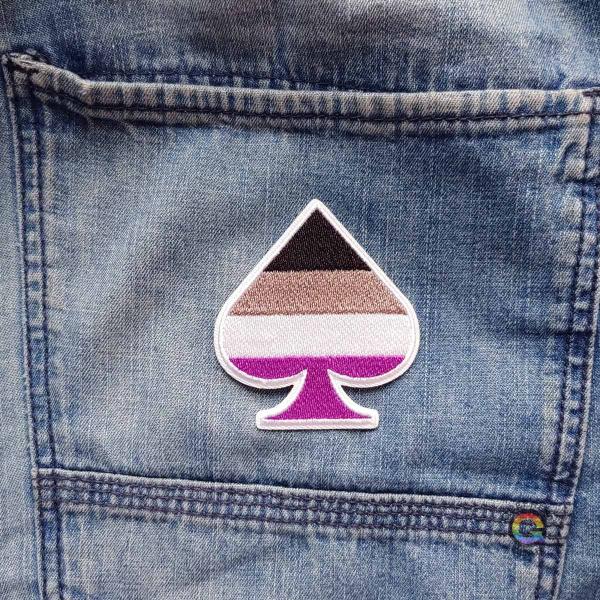 Asexual Iron-On Patch picture