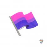 Bisexual Flag Sticker