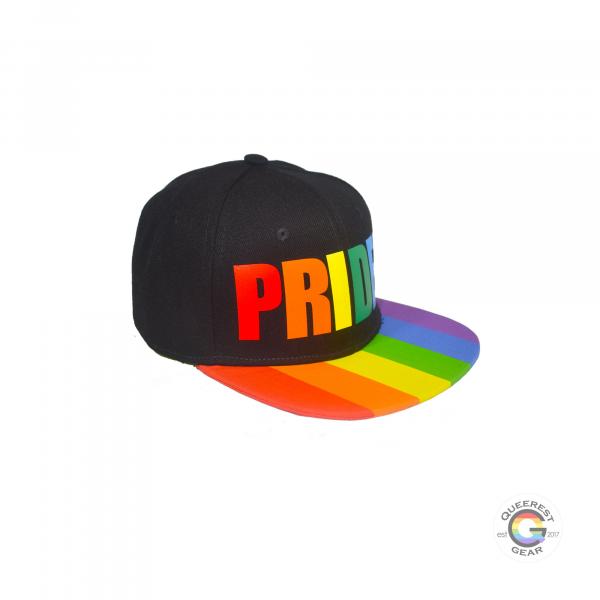 Pride Rainbow Snapback Hat picture