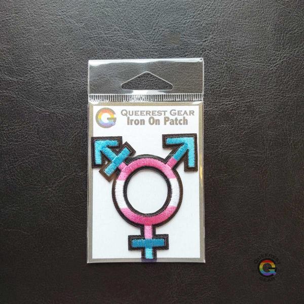 Transgender Iron-On Patch picture