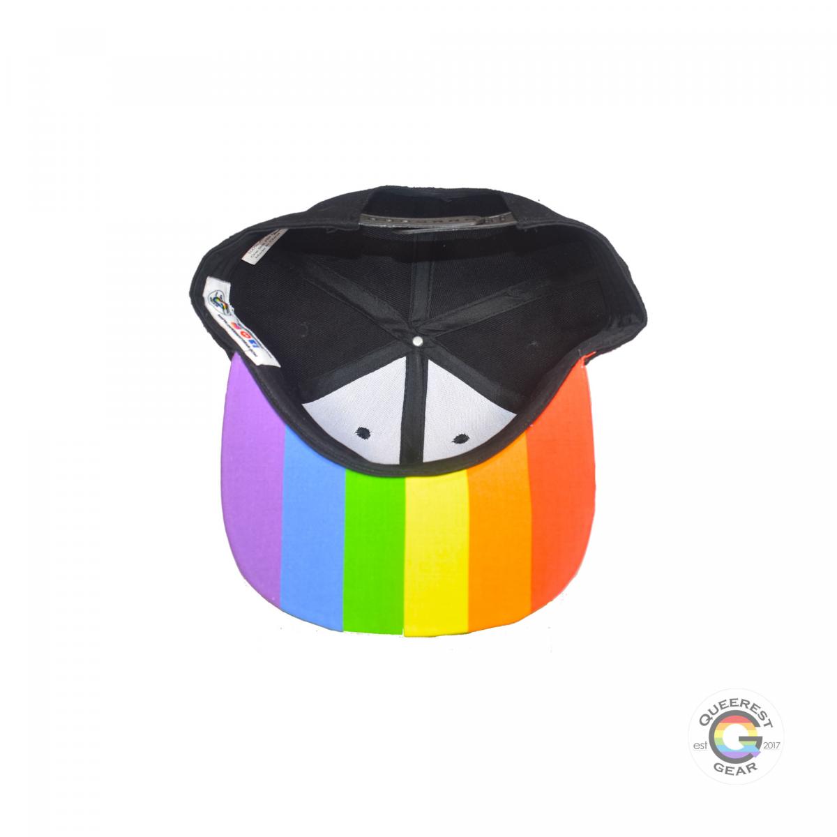 Pride Rainbow Snapback Hat picture