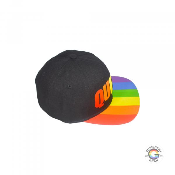 Queer Rainbow Snapback Hat picture