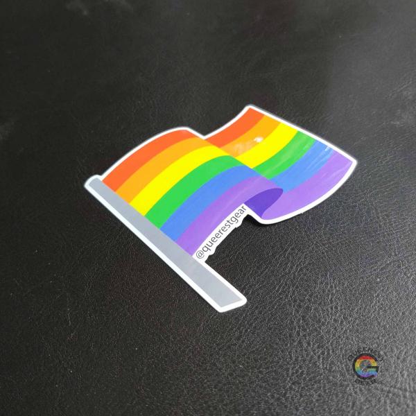 Rainbow Flag Sticker picture