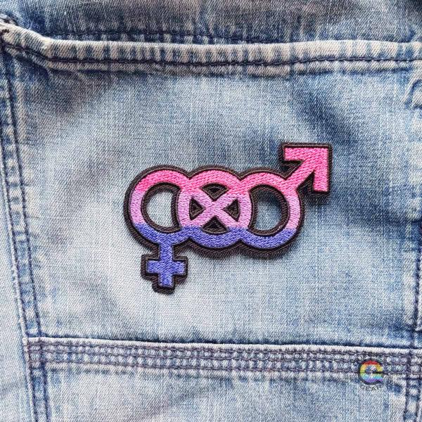 Bisexual Iron-On Patch picture