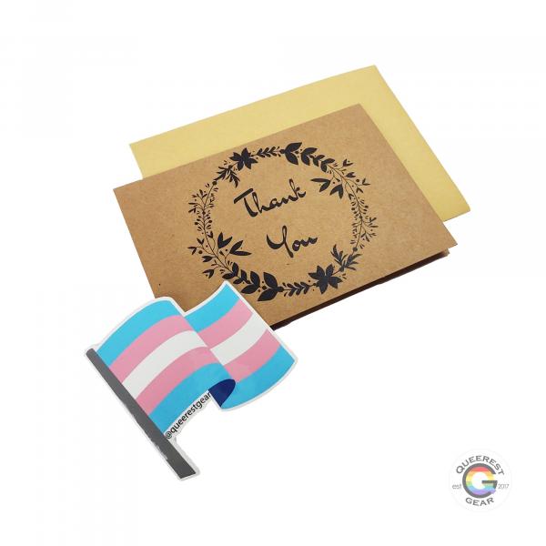 Transgender Flag Sticker picture