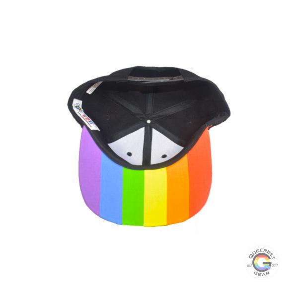 Lesbian Rainbow Snapback Hat picture