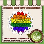 Succulent Pride Stickers