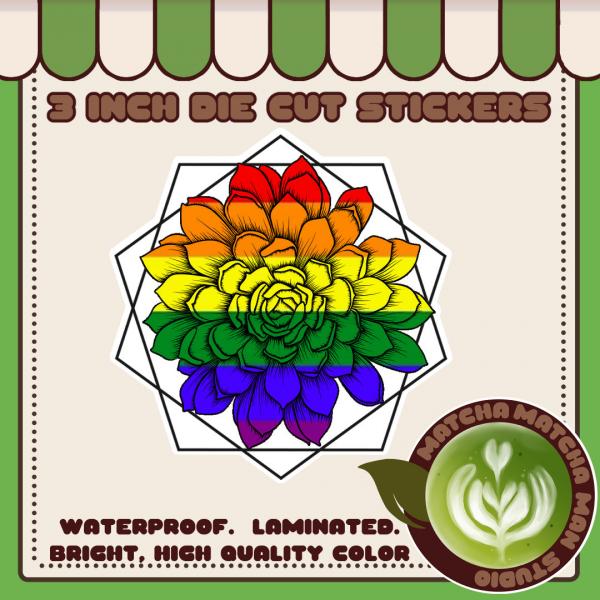 Succulent Pride Stickers