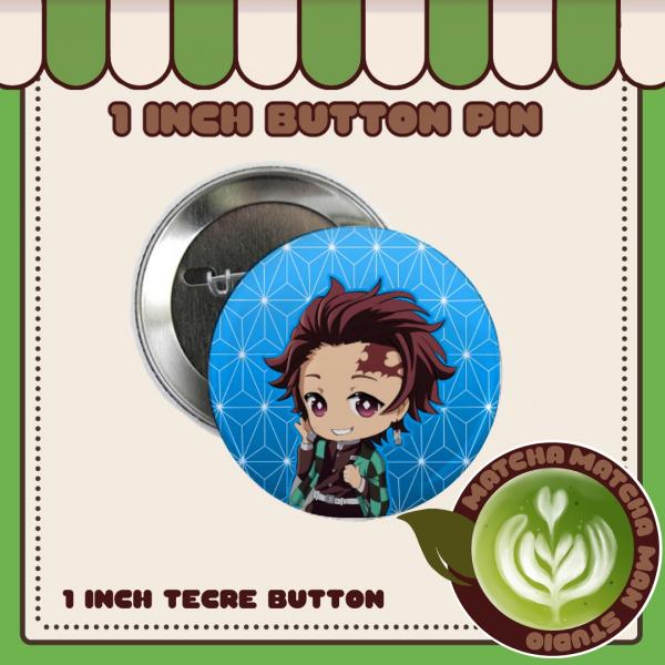 Demon Slayer Buttons picture
