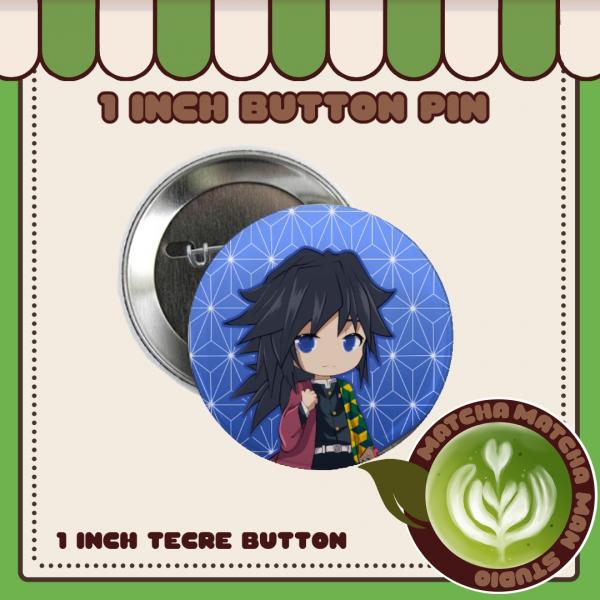 Demon Slayer Buttons picture