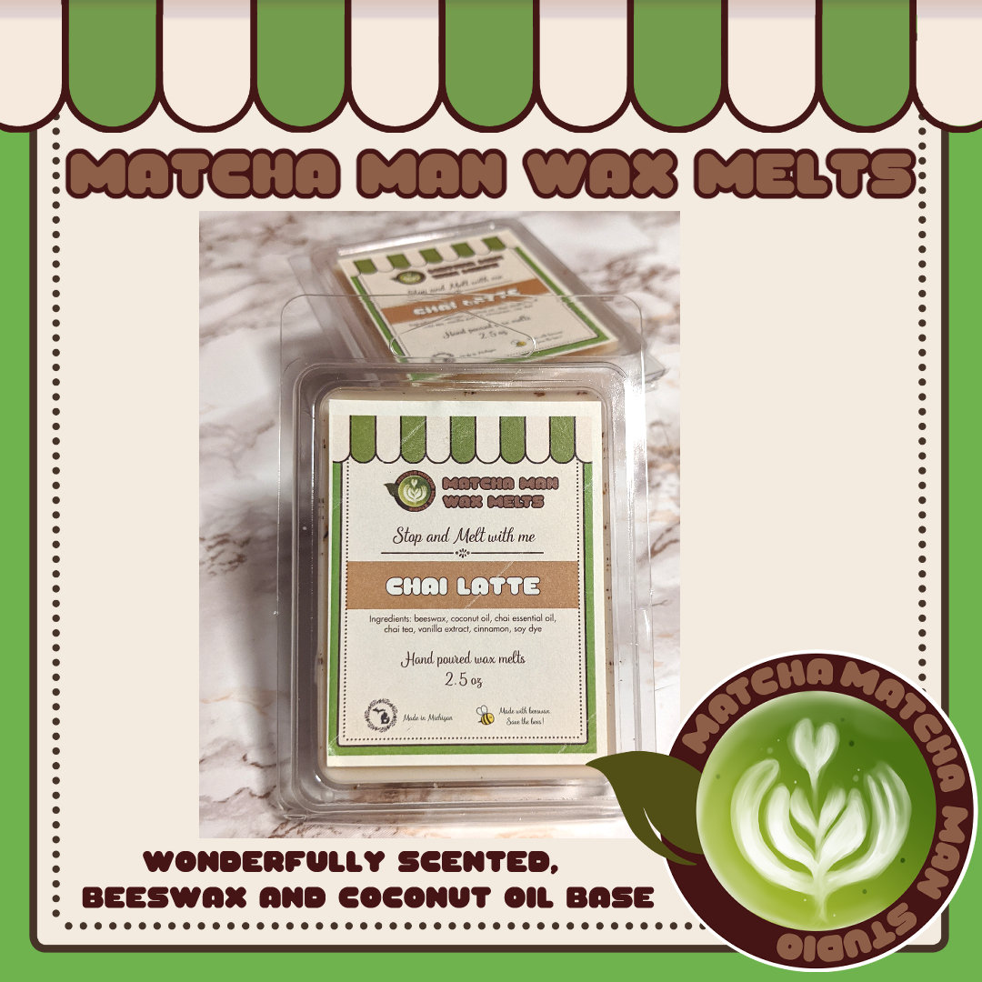 Matcha Man Wax Melts picture