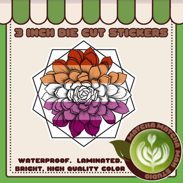 Succulent Pride Stickers picture