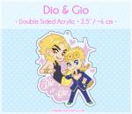 Dio & Gio Charm (JJBA)