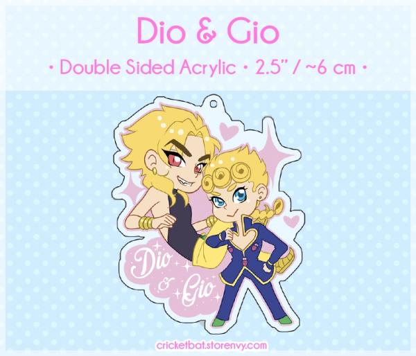 Dio & Gio Charm (JJBA) picture