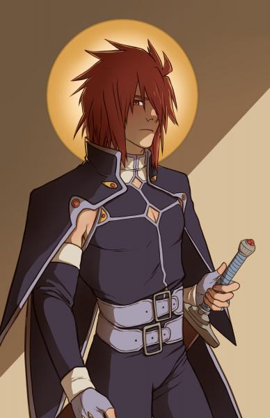 Kratos Mini Print (Tales of Symphonia)