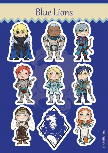 Fire Emblem: Three Houses Sticker Sheet picture