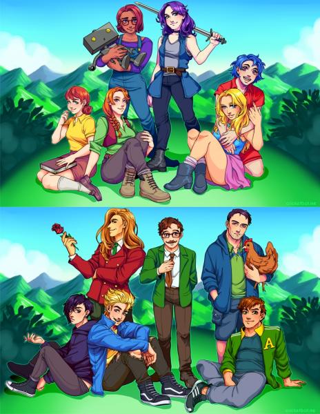Stardew Valley Mini Print Set picture