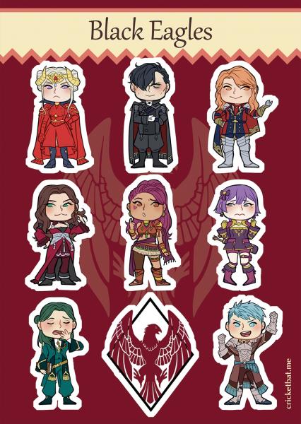 Fire Emblem: Three Houses Sticker Sheet picture