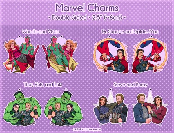 Marvel Charms picture