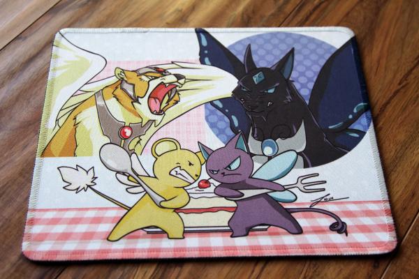 Anime Mousepads - Umaru, Kero vs. Suppi, Arcanine, Black Cats picture