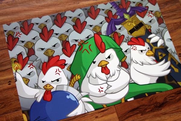 Cucco's Revenge - LoZ Print picture