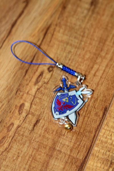Shield and Sword - Legend of Zelda Charm picture