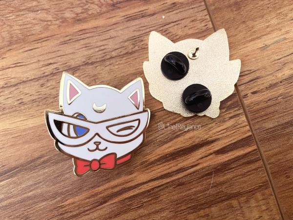 Luna and Artemis - Sailor Moon Enamel Pin picture