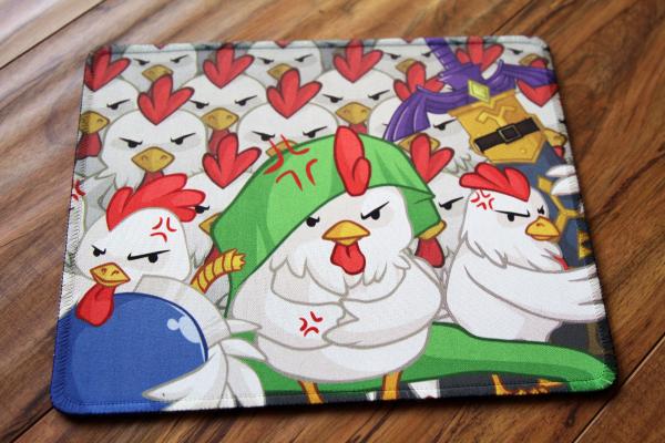 Gaming Mousepads - Angry Chickens, Monster Hunter Canteen, Okami, Darkness picture