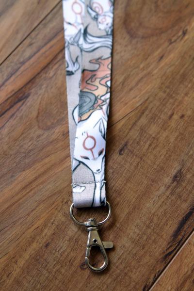 Celestial Brush Gods - Okami Lanyard picture