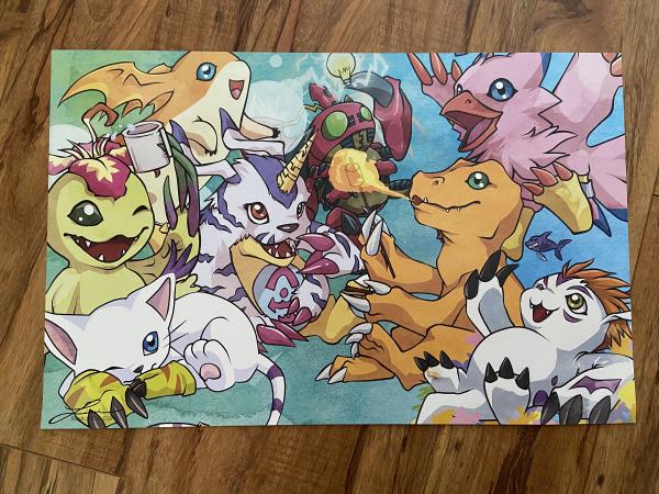 Digimon Adventure Team - Digimon Print