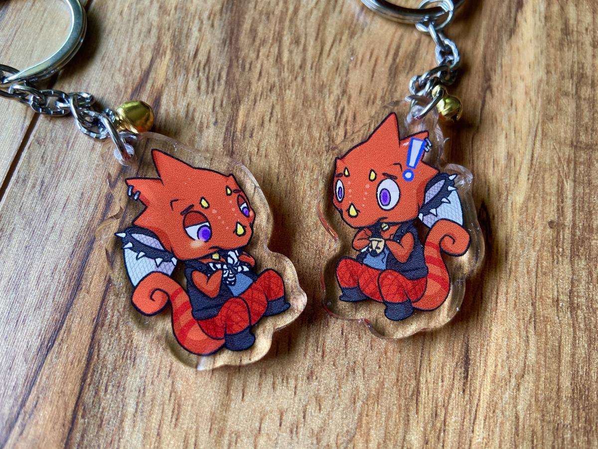 Blathers, Celeste, Flick, Daisy Mae - Animal Crossing Phone Charm picture