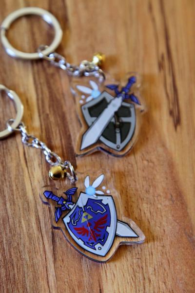 Shield and Sword - Legend of Zelda Charm picture