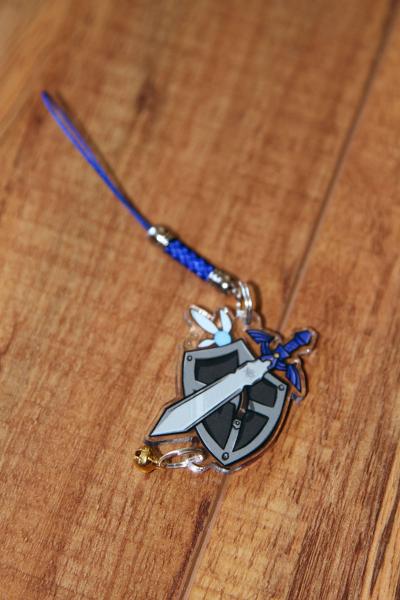 Shield and Sword - Legend of Zelda Charm picture