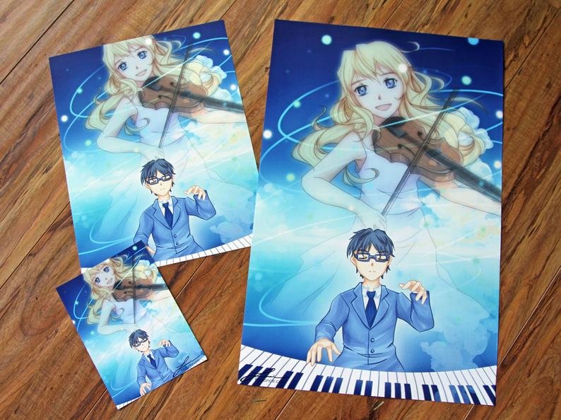 Final Concert - Your Lie in April Print picture