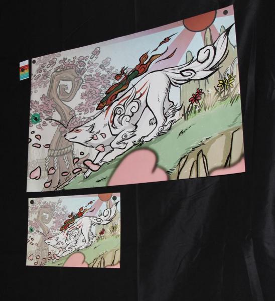 Amaterasu - Okami Print picture