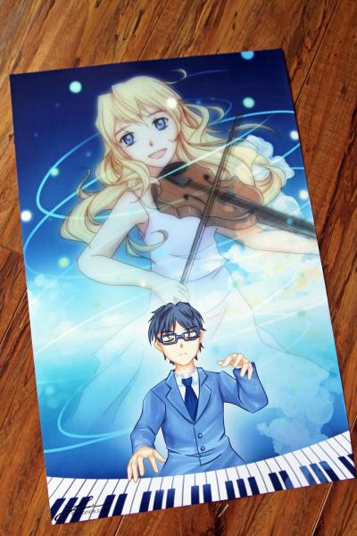 Final Concert - Your Lie in April Print