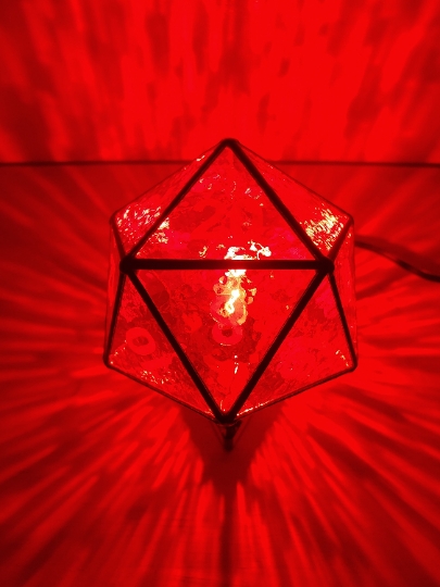 D-20 Stained Glass Night Light