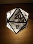 D-20 Stained Glass Night Light